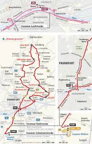 Es wird bei der radstrecke bewusst auf hotspots mit großen menschenansammlungen verzichtet. Ironman Frankfurt Triathleten Aus 65 Nationen Am Start Rhein Main Faz