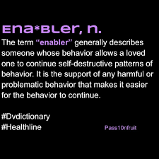Have you ever heard them speak? The Enablers, I mean. For someone like me,  I can't stand to hear them go on and on about why domestic violence  'possibly' happened, or try