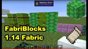 Content maps texture packs player skins mob skins data packs mods blogs. Fabriblocks Fabric Mod 1 14 Minecraft Demonstration And Review Youtube