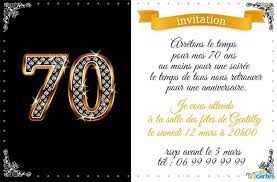 Invitation Anniversaire Avec Le Chiffre 70 En Or Et Diamants A Per Invitation Anniversaire 60 Ans Invitation Anniversaire 40 Ans Texte Invitation Anniversaire