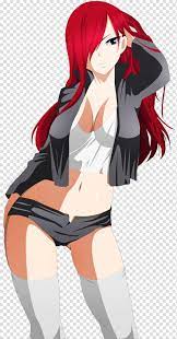 Erza Scarlet Fairy Tail Anime 4chan, scarlet transparent background PNG  clipart | HiClipart