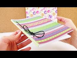 Diy Notizbuch Tagebuch Selber Machen Buch Selbst Binden Tolles Heft Basteln Gestalten Youtube Diy Fun Diys Crafts