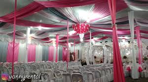 Pink bisa dijadikan warna yang pas untuk medekorasi kamar. Tenda Resepsi Pernikahan Silver X Pink Vannyrental Youtube