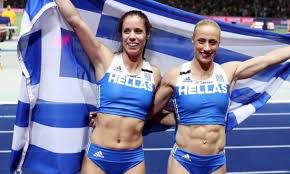 Katie nageotte from the united states was the only vaulter who cleared the bar at 4.90 meters (16.07 feet) after holly bradshaw from great britain. Katerina Stefanidi For The Gold Athens 9 84
