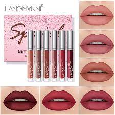 Get the best deal for long lasting liquid lip makeup from the largest online selection at ebay.com. 6pcs Liquid Lipstick Set Langmanni Long Lasting Nude Matte Velvet Lip Glosses Makeup Kit For Women Buy At A Low Prices On Joom E Commerce Platform