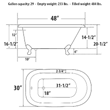 Standard bathtub dimensions & minimum requirements. Smallest Bathtub Size And Standard Dimensions Designs Ideas Decor Or Design