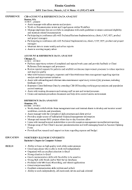 After all, most resume examples you see on the web are 80% about work experience. Reference Data Analyst Resume Samples Velvet Jobs