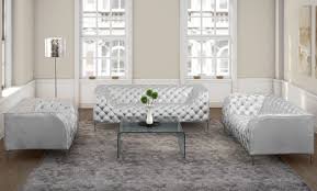 White and red 3 piece living room franco italian design set. 20 Modern Leather Living Room Furniture Home Design Lover