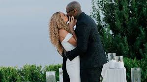 Revealed: Kate Abdo's gesture that moved husband Malik Scott 'to tears'  during intimate wedding ceremony