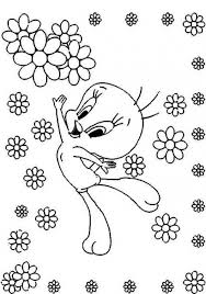 Tweety bird appeared in 1942 for the first time in the cartoon a tale of two kitties. Get This Printable Tweety Bird Coloring Pages Online 85256
