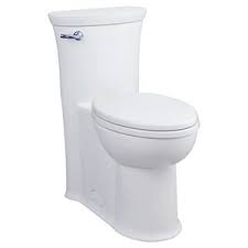 Lift the toilet bowl over the flange, align the holes in its base with the closet bolts, and lower the base onto the ring. American Standard Tropic Replacement Toilet Tank Lid In White 735147 400 020 Ferguson