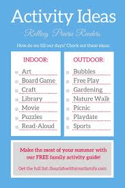 Summer Activity Ideas For Kids Family Time Summer Schedule Summer Bucket List Indoor Activities Tactile Activities Tactile Sensory Activities Kids Sensory