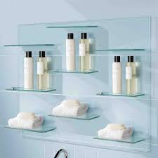 Glass Bathroom Shelving Glass Shelves In Bathroom Glass Bathroom Shelves Floating Shelves