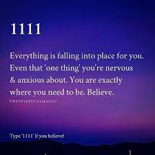 Type 1111 If You Believe Manifestation Quotes Affirmations Healing Words