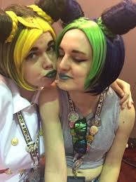 ❤️Jolene with her Stunt Double Boni Yanagisawa