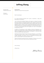Highlight engineering skills engineering is a broad field that includes a variety of jobs, such as civil, electrical, software, and mechanical engineering. Signal Processing Engineer Cover Letter Sample Kickresume