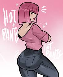 Rule 34 - Ass Big Ass Hot Pants Hot Pants (jjba) Hotpants Jojos Bizarre  Adventure Looking At Viewer Pink Eyes Pink Hair Steel Ball Run Thick Ass |  9122534