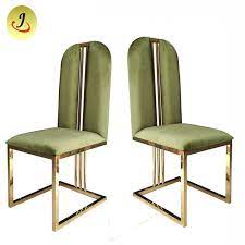 Metal frame and legs guarantee quality and durability. Wholesale Modern Design Rocking Stainless Steel Dining Chair For Dining Room China Dining Chair For Banquet Cross Back Stainless Steel Chair Made In China Com