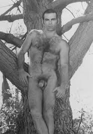 Hairy mature hunk posing naked. Colt vintage pics. by