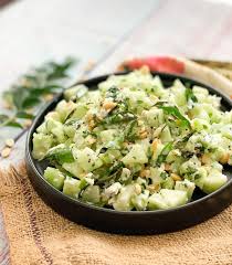 Khamang Kakdi Recipe Maharashtrian Cucumber Salad Recipe In 2020 Veg Salad Recipes Ayurvedic Recipes Cucumber Salad