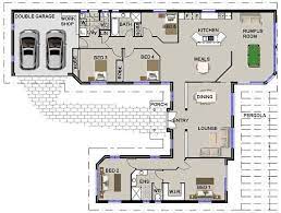 259 M2 4 Bedroom House Plans 4 Bedroom Floor Plans 4 Bedroom Design 4 Bed Floor Plans 4 Bed Blueprints 4 Bedroom House Plans Bedroom House Plans U Shaped House Plans Courtyard House Plans