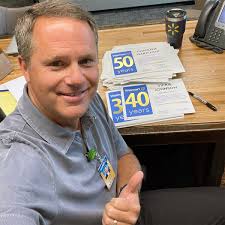 Each month, Greg Penner and I get to sign a stack of service awards that  recognize our associates for their long-term commitment to customers and  fellow associates. I was signing this stack