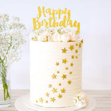 See more ideas about liverpool cake, football cake, cake. Happy Birthday Gold Glitter Cake Topper 1 Pce