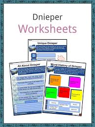 Ukrainian language learning with flashcards. Dnieper Facts Worksheets Etymology For Kids