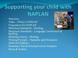 Here the author tries to convince the reader to adopt the author's point of view. Supporting Your Child With Naplan Ppt Video Online Download