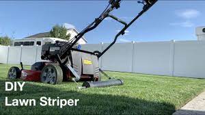 Withered_perceptioni purchased this house a year ago and have spent the last year getting my lawn back from complete crunchy brown destruction to this thick emerald green. Diy Lawn Striping Kit Youtube