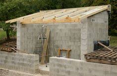 Construire Une Charpente De Garage Toiture Abri De Jardin Toiture Toiture En Bois