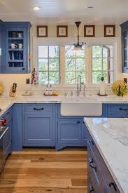 Check spelling or type a new query. White Marble Countertops With Blue Cabinets Novocom Top