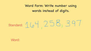 Choose the appropriate printer settings and print just one copy for now. Standard And Word Forms To Millions Youtube