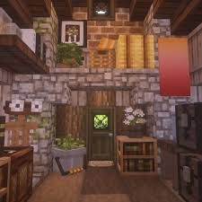 A Very Miku Eseque Home Minecraft Interior Design Minecraft Cottage Minecraft House Designs