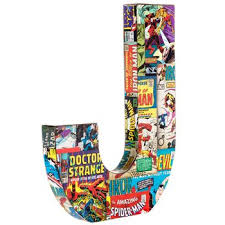 Marvel Letter Wood Wall Decor J Hobby Lobby 1633148 In 2021 Wood Wall Decor Spiderman Room Marvel Decor