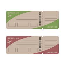 Flugticket selber basteln vorlage : 11 674 Reisegutschein Vektorgrafiken Cliparts Und Illustrationen Kaufen 123rf