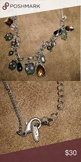 Vclm Tm Owl Bead And Jewel Necklace Jewel Necklace Jewels Necklace