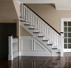 These can be added to a staircase in a contemporary home. Stairparts Cooper Stairworks