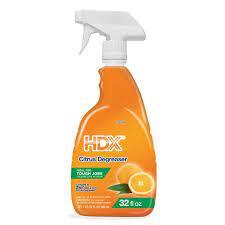 You griddle stovetop burgers on saturday, fry up some bacon on sunday and think nothing of it. Hdx 32 Oz Citrus Degreaser 21568948601 The Home Depot