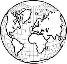 25 Globe Coloring Pages 2 Free Page Site Globe Drawing Globe Tattoos Coloring Pages