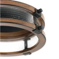 Kichler Barrington Distressed Black And Aged Wood Baffle Recessed Light Trim Fits Housing Diameter 4 In Lowes Com Recessed Light Trim Recessed Lighting Aging Wood