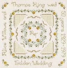 Digital downloadable orenco originals counted cross stitch charts/patterns. Wedding Marriage Anniversary Cross Stitch Kits Cross Stitch Kits Golden Wedding Anniversary Wedding Sampler Cross Stitch