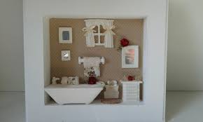 Quadro Para Banheiro Com Fundo Em Tecido Pecas Em Resina E Flores Secas Quadros Para Banheiro Quadros Banheiro