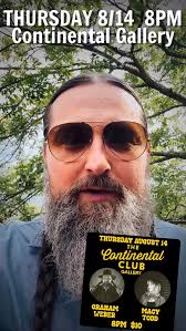 See y’all THURSDAY AUGUST 14th at @continental.gallery , I’ll be swapping  songs with the wonderful @macytoddd , If you haven’t seen Macy yet, you are  missing out. Catch her in Austin while you still ...