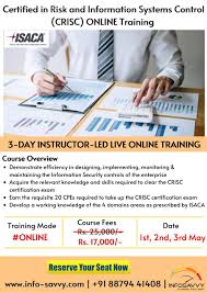Crisc Online Training Online Training Online Training Courses Train
