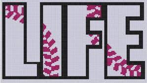 Maybe you would like to learn more about one of these? Baseball Life Cross Stitch Pattern Pattern On Craftsy Com Cross Stitch Patterns Cross Stitch Cross Stitching
