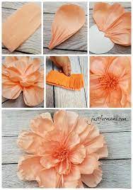 Me gusta mucho hacer flores de papel, estan muy de moda para todo tipo de ocasión y estoy haciendo algunas para la fiesta de mi hija en diferentes tamaños, colores y materiales. Moldes Como Hacer Flores De Papel Faciles Para Decorar Get Images