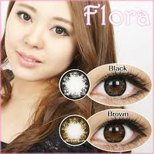 Flora Brown Contact Lenses