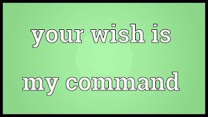 Your Wish Is My Command Meaning Youtube