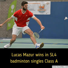 Sep 05, 2021 · in the singles tournament in the sl4 category (lower limb deficiency), lucas mazur was brilliant in the final to win the 11th gold medal of the french delegation. Qs1jltnek2lhdm